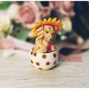 Hamilton Collection Cups of Affection Bright as the Sun Dachshund